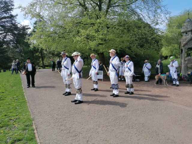 Dancing at Warley Woods Artisanal Market - May 5th