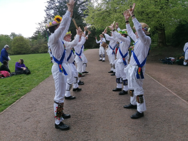 Dancing at Warley Woods Artisanal Market - May 5th