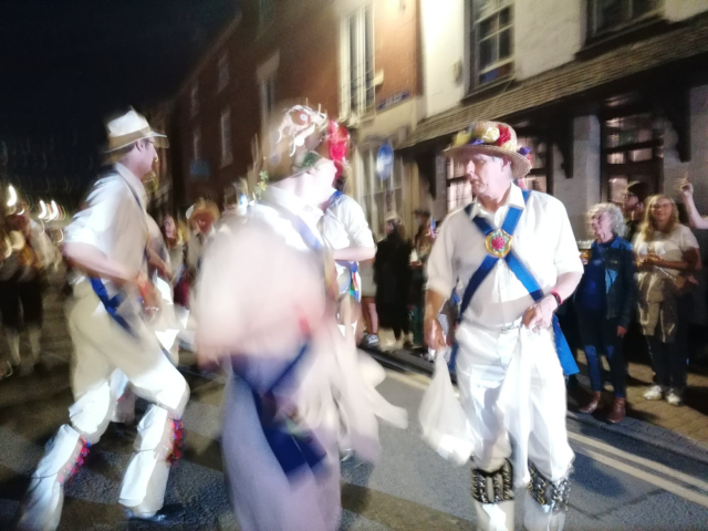 Performing at Bromyard Folk Festival