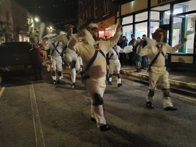 Dancing at Bromyard Folk Festival